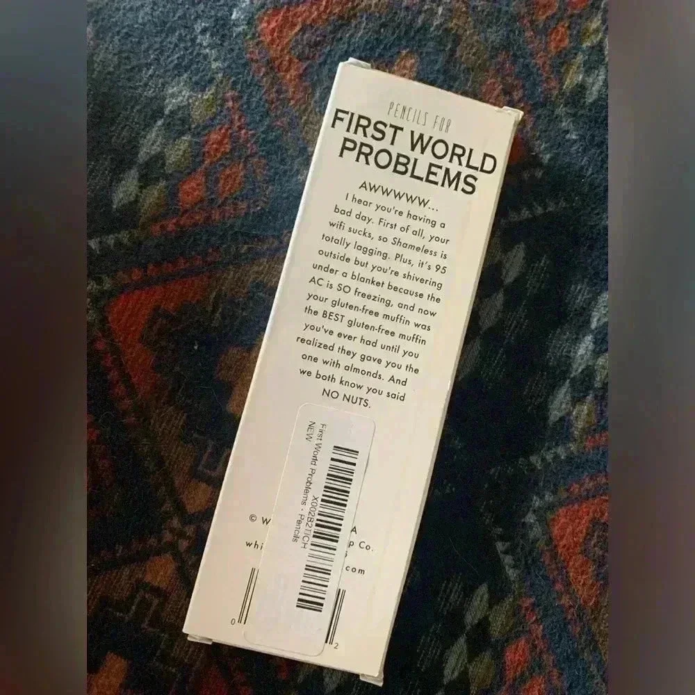 First World Problems No. 2 Pencils